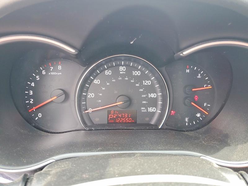 2014 Kia Sorento VIN 5XYKT3A60EG507180 COPART salvage auction — FRONT END, Sc - Cert Of Title-Salvage, sold $1,200 on 2026-07-06 (photo 9)