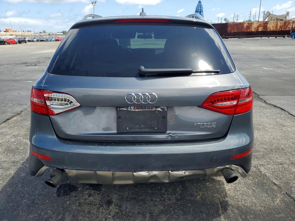 2016 Audi A4 VIN WA1TFAFL1GA014703 COPART salvage auction — REAR END, Ca - Salvage Certificate, sold $4,750 on 2026-07-08 (photo 6)