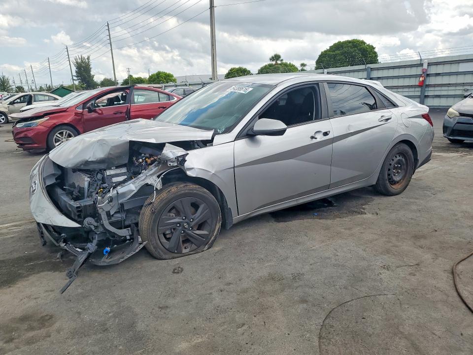 2021 Hyundai VIN 5NPLM4AG2MH038407 COPART salvage auction — FRONT END, Fl - Certificate Of Destruction, sold $15 on 2026-07-27 (photo 1)
