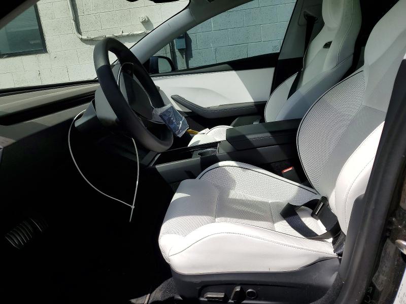 2024 Tesla Model 3 VIN 5YJ3E1ET0RF853276 COPART salvage auction — FRONT END, Ut - Salvage Certificate, sold $175 on 2026-07-27 (photo 7)