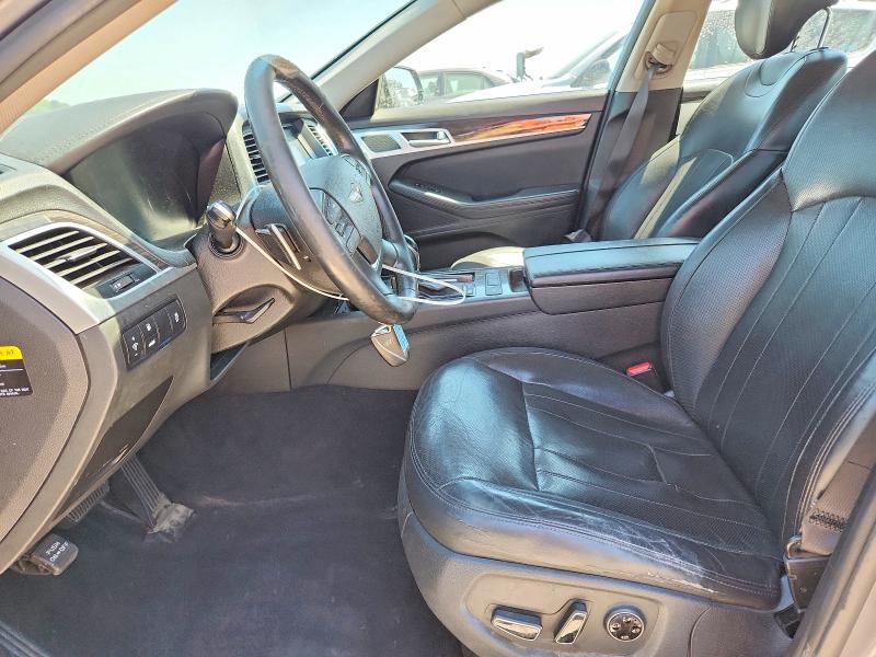 2015 Hyundai Genesis VIN KMHGN4JE5FU072570 COPART salvage auction — FRONT END, Mi - Certificate Of Title, sold $1,950 on 2026-07-09 (photo 7)