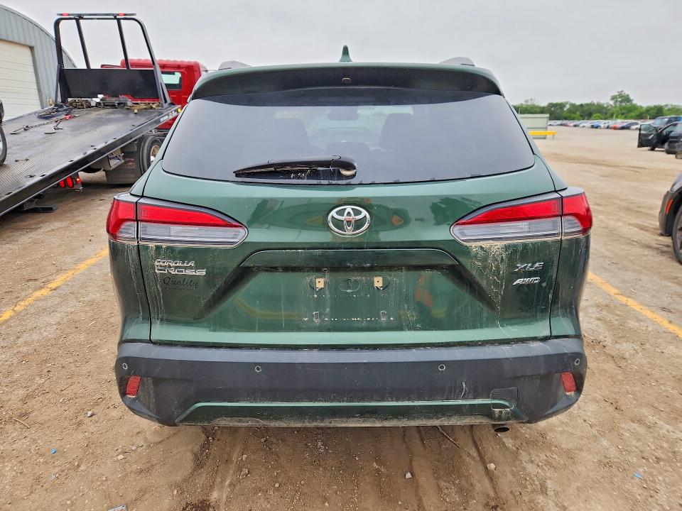 2023 Toyota VIN 7MUEAABG0PV047996 COPART salvage auction — HAIL, Ks - Cert Of Title-Salvage, sold $12,100 on 2026-07-15 (photo 6)