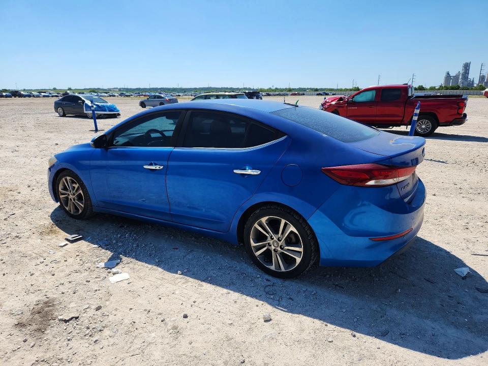 2017 Hyundai Elantra VIN 5NPD84LFXHH069567 COPART salvage auction — MINOR DENT/SCRATCHES, Tx - Certificate Of Title, sold $2,100 on 2026-07-02 (photo 2)