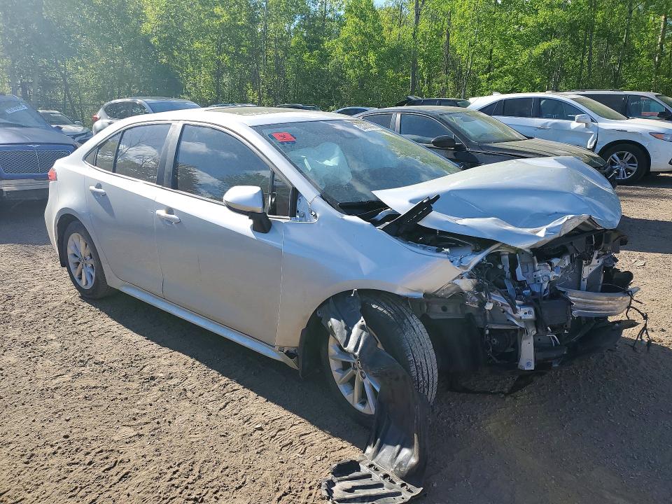 2022 Toyota Corolla VIN 5YFBPMBE2NP307168 COPART salvage auction — FRONT END, On - Permit Salvage, sold $3,800 on 2026-07-07 (photo 4)