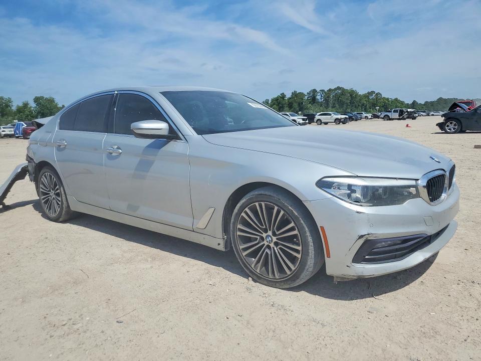 2018 BMW 5er VIN WBAJA5C51JWA57179 COPART salvage auction — REAR END, Tx - Salvage Vehicle Title, sold $150 on 2026-07-21 (photo 4)