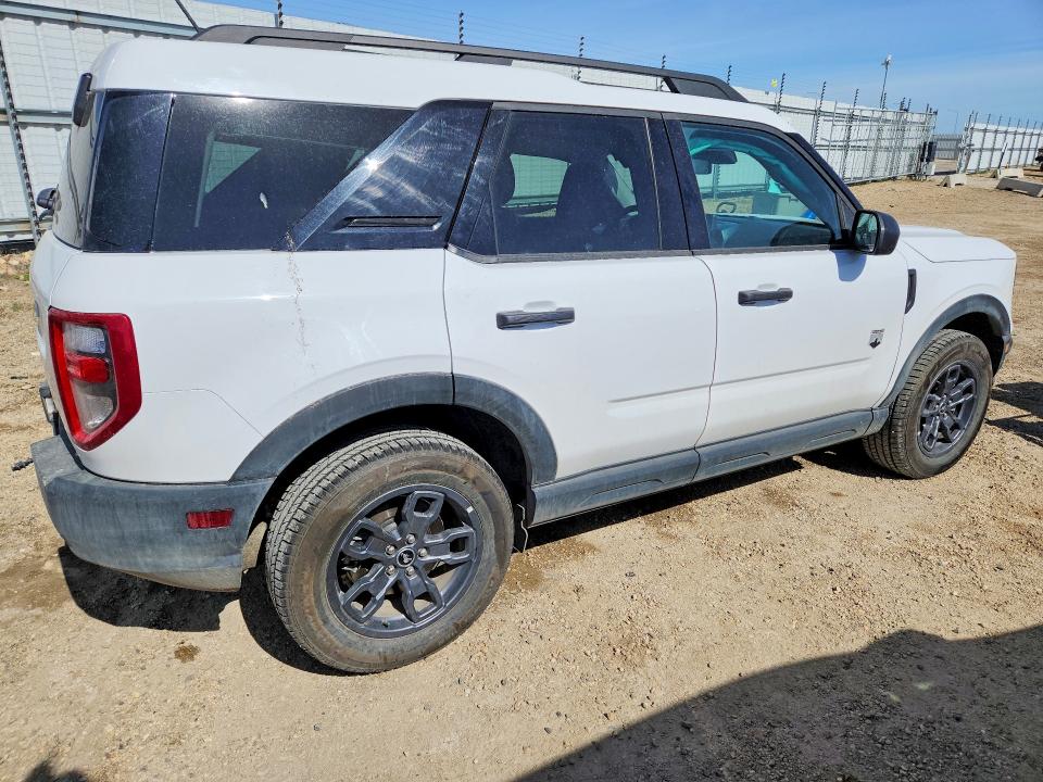 2024 Ford Bronco VIN 3FMCR9B6XRRE60543 COPART salvage auction — SIDE, Ab - Bos - Salvage, sold $7,000 on 2026-07-09 (photo 3)