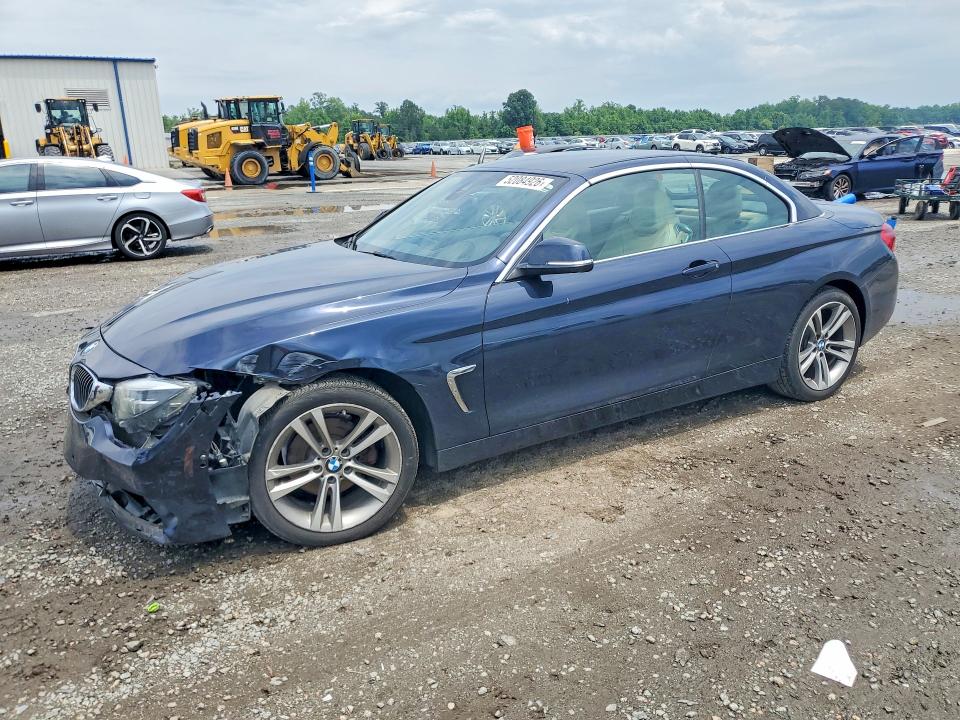 2018 BMW 4er VIN WBA4Z3C59JEC56707 COPART salvage auction — FRONT END, Nc - Salvage Certificate Of Title, sold $6,300 on 2026-07-13 (photo 1)