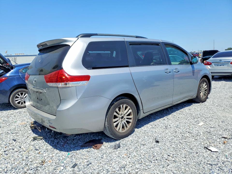 2012 Toyota Sienna VIN 5TDYK3DC3CS201055 COPART salvage auction — SIDE, Oh - Certificate Of Title, sold $1,750 on 2026-07-31 (photo 3)