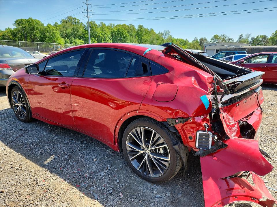2024 Toyota Prius VIN JTDADABU8R3017817 COPART salvage auction — REAR END, Md - Cert Of Salvage > 75% Damage, sold $8,700 on 2026-07-31 (photo 2)