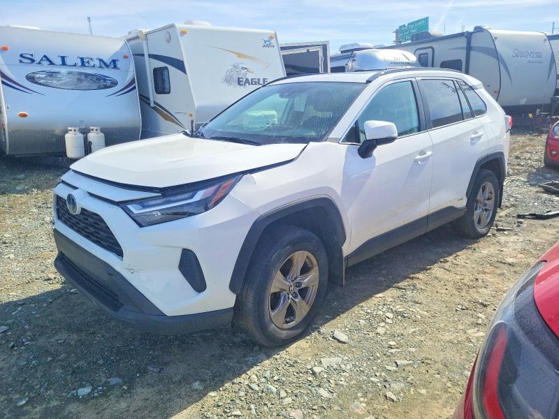 2023 Toyota Rav4 hybrid VIN 2T3RWRFV5PW181728 COPART salvage auction — FRONT END, NS - SALVAGE TITLE, sold $13,200 on 2026-07-02 (photo 1)