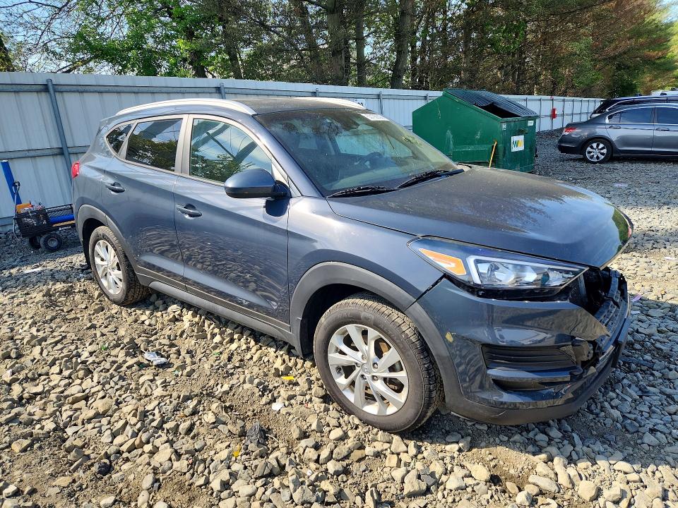 2021 Hyundai Tucson VIN KM8J3CA46MU344828 COPART salvage auction — FRONT END, Nj - Cert Of Title-Salvage, sold $5,400 on 2026-07-13 (photo 4)