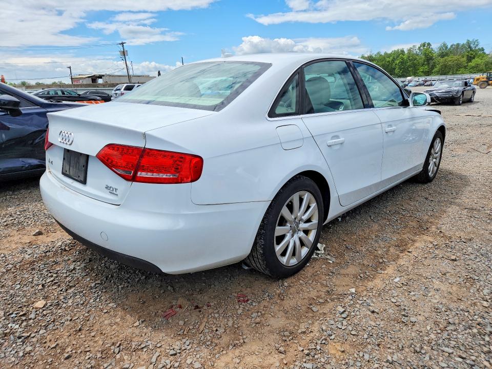 2012 Audi A4 VIN WAUBFAFL0CN019506 COPART salvage auction — FRONT END, Nj - Cert Of Title-Salvage, sold $475 on 2026-07-19 (photo 3)