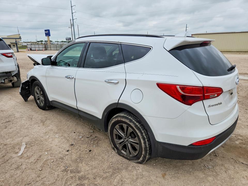 2014 Hyundai Santa fe VIN 5XYZU3LB2EG135394 COPART salvage auction — FRONT END, Tx - Salvage Vehicle Title, sold $1,350 on 2026-07-22 (photo 2)