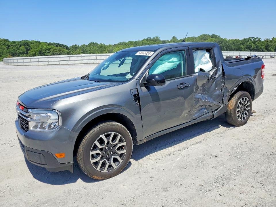 2024 Ford Maverick VIN 3FTTW8M36RRA09569 COPART salvage auction — SIDE, Nc - Salvage Certificate Of Title, sold $9,800 on 2026-07-29 (photo 1)