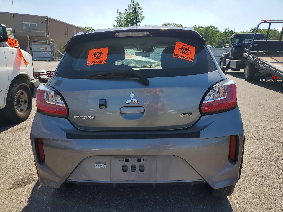 2023 Mitsubishi Mirage VIN ML32AWHJ1PH006734 COPART salvage auction — FRONT END, Wv - Certificate Of Title, sold $625 on 2026-07-02 (photo 6)