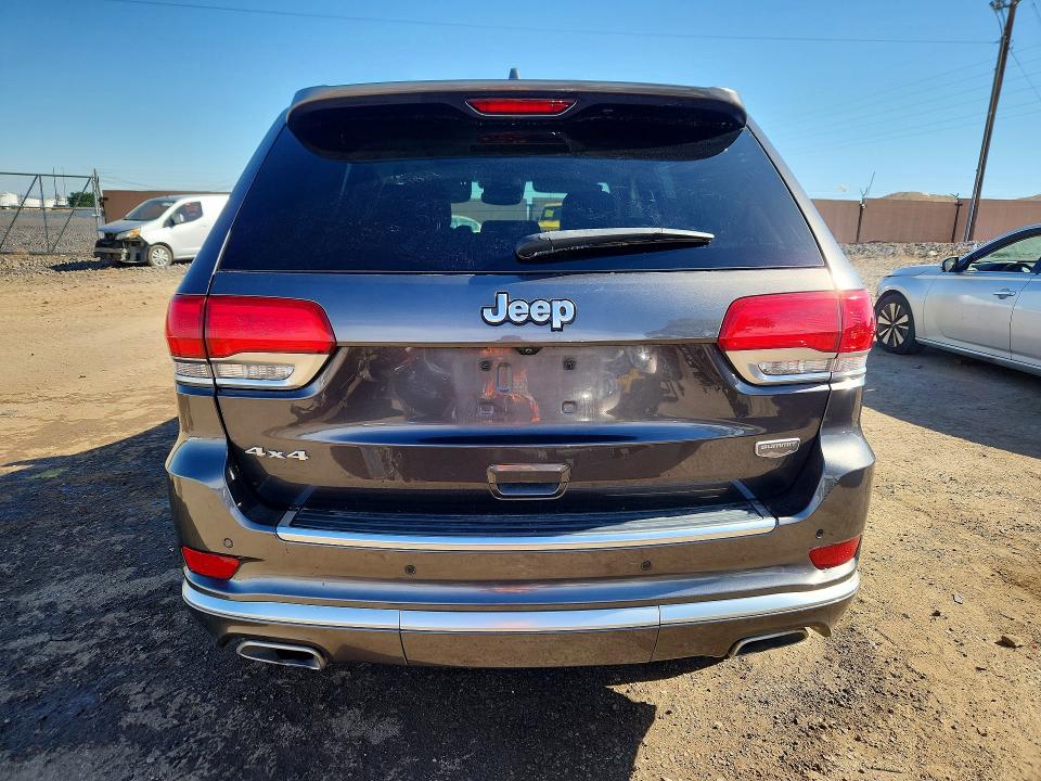 2017 Jeep Grand cherokee VIN 1C4RJFJT4HC844035 COPART salvage auction — FRONT END, Nm - Cert Of Title-Salvage, sold $3,600 on 2026-07-23 (photo 6)