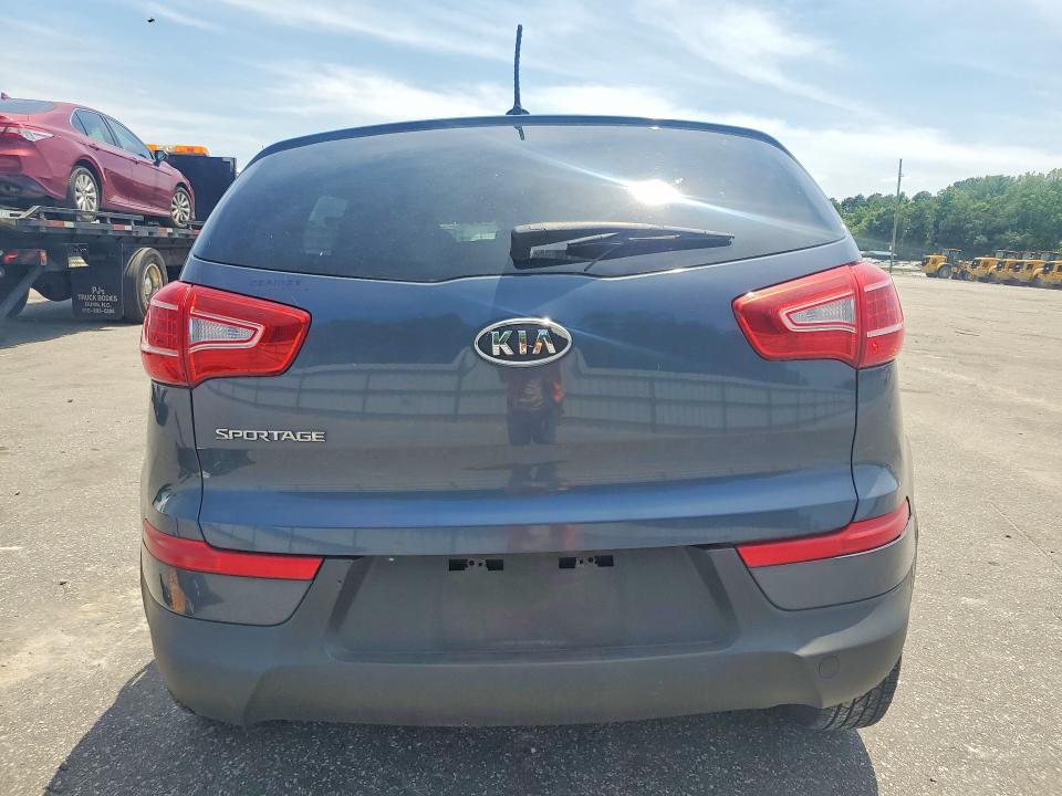 2011 Kia Sportage VIN KNDPBCA22B7112299 COPART salvage auction — FRONT END, Nc - Salvage Certificate Of Title, sold $1,100 on 2026-07-09 (photo 6)