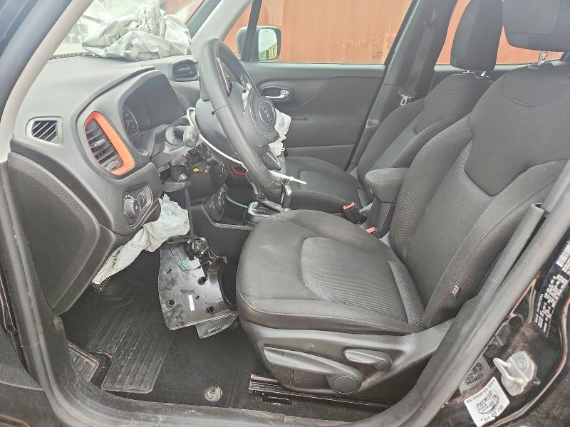 2019 Jeep Renegade VIN ZACNJBAB5KPK37852 COPART salvage auction — FRONT END, In - Cert Of Title-Salvage Title, sold $1,100 on 2026-07-24 (photo 7)