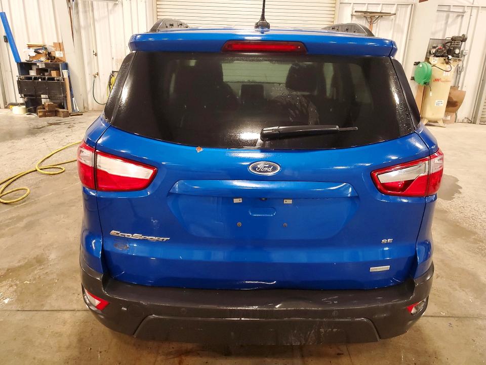 2018 Ford Ecosport VIN MAJ3P1TEXJC229135 COPART salvage auction — FRONT END, Mn - Parts Vehicle Bill Of Sale, sold $775 on 2026-07-20 (photo 6)