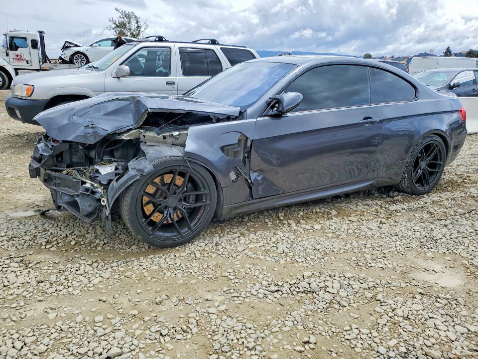 2008 BMW M3 VIN WBSWD93578PY40976 COPART salvage auction — FRONT END, Ca - Salvage Certificate, sold $5,200 on 2026-07-14 (photo 1)