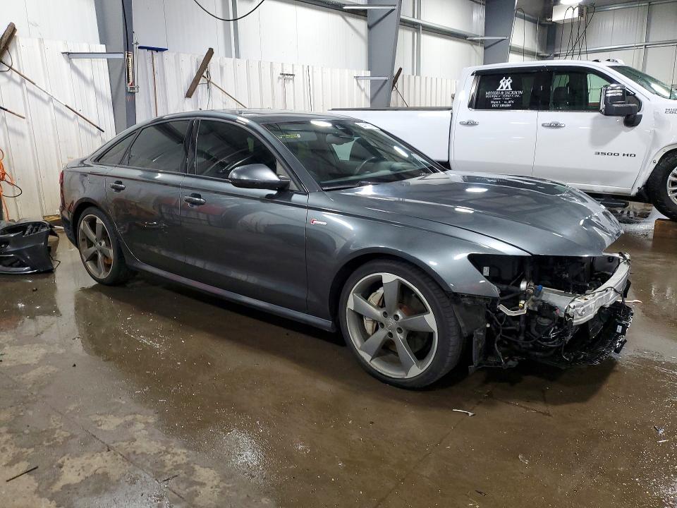 2015 Audi A6 VIN WAUHGAFC8FN009690 COPART salvage auction — FRONT END, Mn - Cert Of Title-Salvage, sold $4,000 on 2026-07-07 (photo 4)