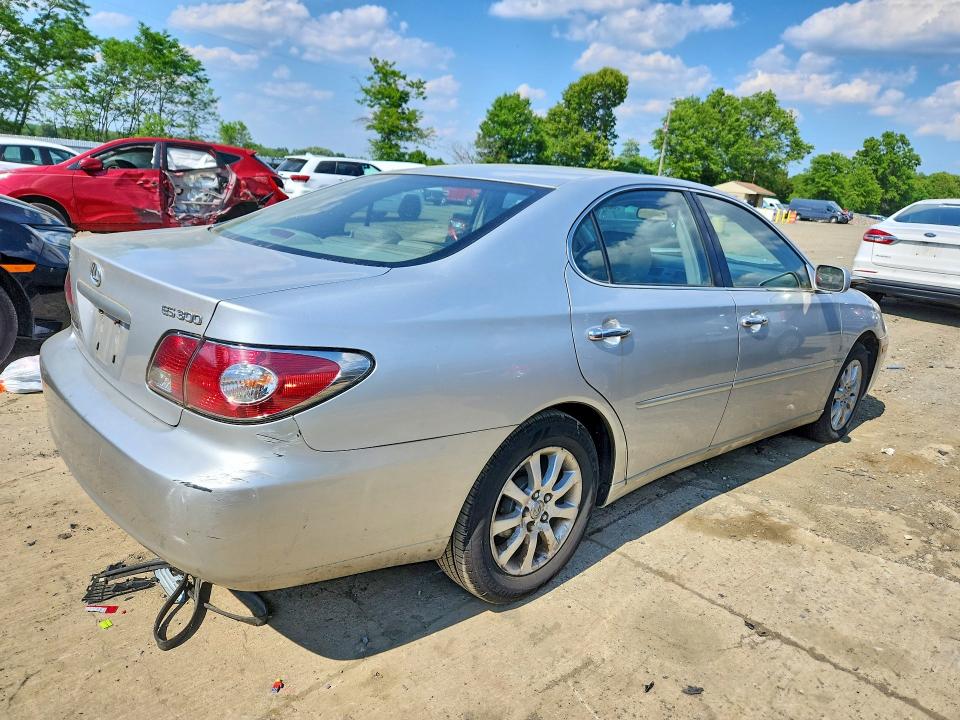 2003 Lexus ES VIN JTHBF30G230106619 COPART salvage auction — FRONT END, Nj - Cert Of Title-Salvage, sold $400 on 2026-07-20 (photo 3)