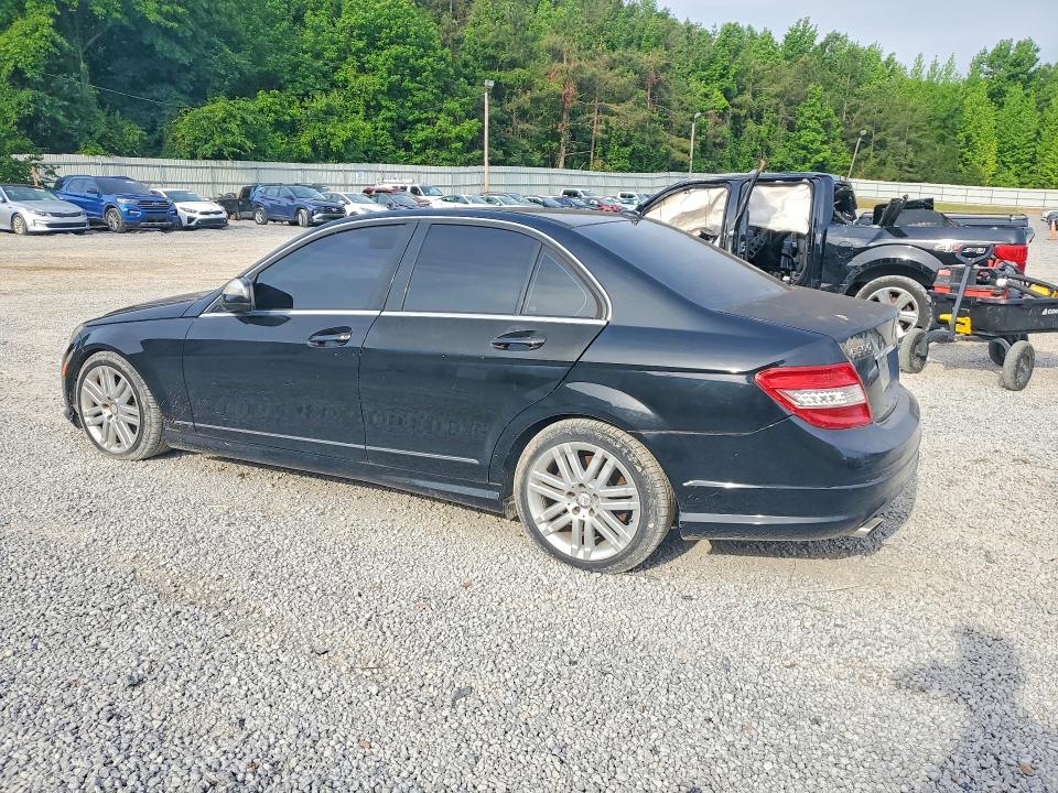 2009 Mercedes-benz C class VIN WDDGF81X39R051773 COPART salvage auction — NORMAL WEAR, Ms - Certificate Of Title, sold $600 on 2026-07-15 (photo 2)