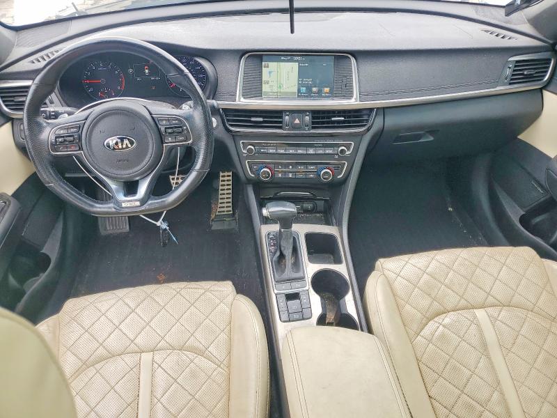 2016 Kia Optima VIN 5XXGV4L22GG095674 COPART salvage auction — FRONT END, GA - CERT OF TITLE-SALVAGE, sold $2,400 on 2026-07-10 (photo 8)