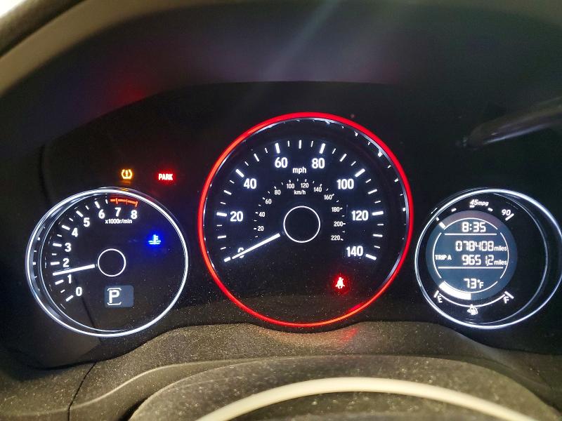 2017 Honda Hr-v VIN 3CZRU6H56HM728181 COPART salvage auction — FRONT END, Pa - Certificate Of Salvage, sold $4,350 on 2026-07-02 (photo 9)