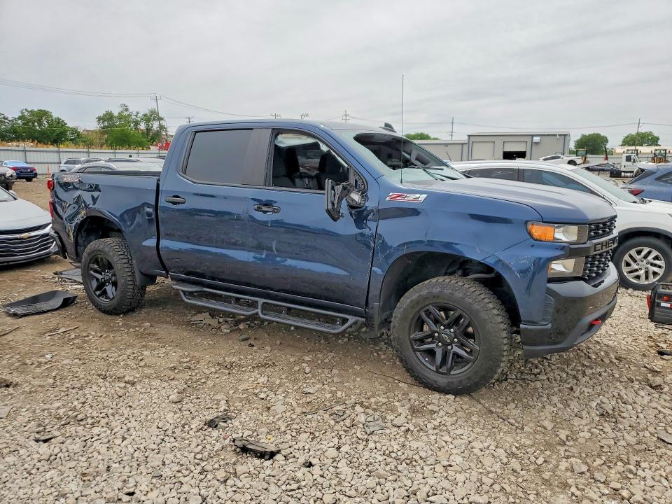 2022 Chevrolet Silverado VIN 3GCPYCEK8NG111918 COPART salvage auction — FRONT END, Il - Salvage Certificate, sold $11,200 on 2026-07-29 (photo 4)
