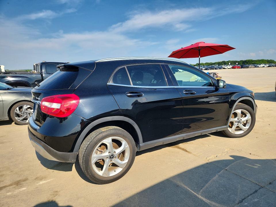 2020 Mercedes-benz Gla-klasse VIN WDCTG4GB0LJ666971 COPART salvage auction — UNDERCARRIAGE, Tx - Salvage Vehicle Title, sold $7,100 on 2026-07-16 (photo 3)