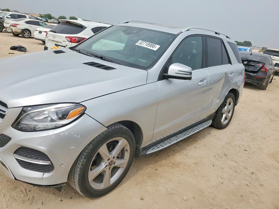 2018 Mercedes-benz Gle VIN 4JGDA5JB3JB200271 COPART salvage auction — SIDE, Tx - Salvage Vehicle Title, sold $7,200 on 2026-07-02 (photo 1)