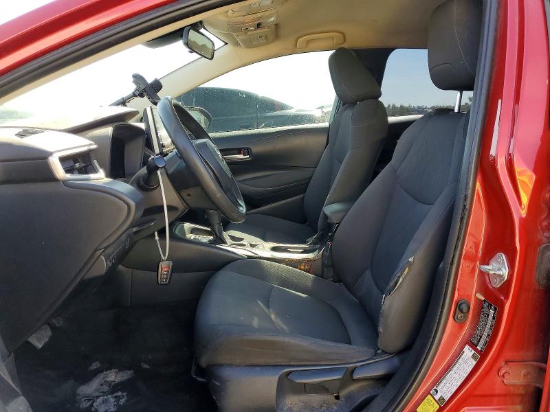 2021 Toyota Corolla VIN JTDEAMDE5MJ016548 COPART salvage auction — FRONT END, CA - SALVAGE CERTIFICATE, sold $4,050 on 2026-07-23 (photo 7)