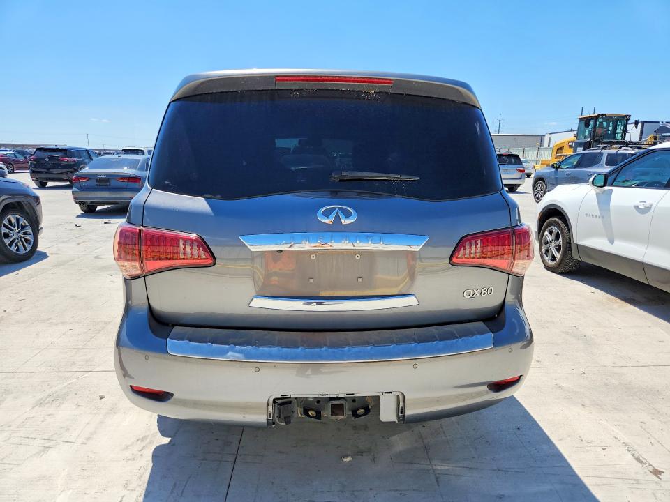 2017 Infiniti Qx80 VIN JN8AZ2NE3H9151131 COPART salvage auction — HAIL, Tx - Salvage Vehicle Title, sold $2,050 on 2026-07-31 (photo 6)