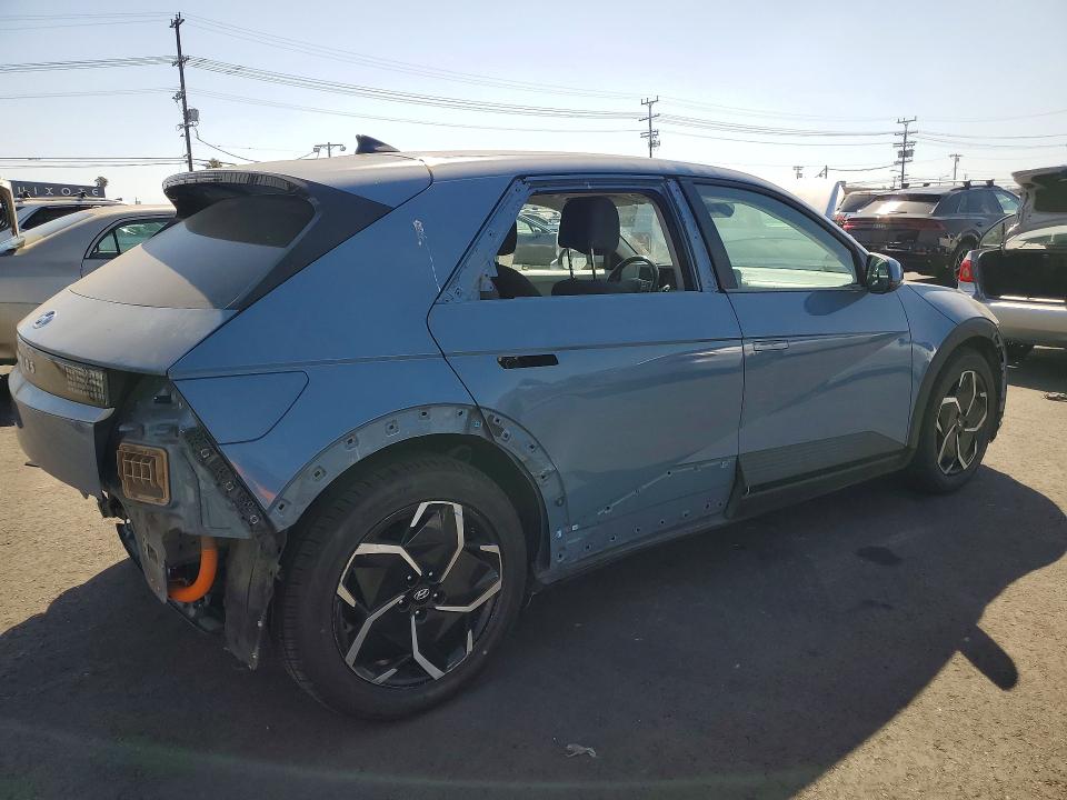 2024 Hyundai Ioniq VIN KM8KN4DE0RU251643 COPART salvage auction — REAR END, Ca - Salvage Certificate, sold $9,300 on 2026-07-08 (photo 3)