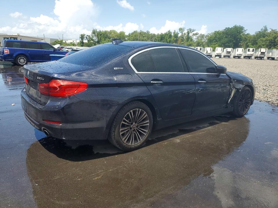 2018 BMW 5er VIN WBAJB1C5XJB084780 COPART salvage auction — FRONT END, Fl - Cert Of Title Slvg Rebuildable, sold $7,200 on 2026-07-27 (photo 3)