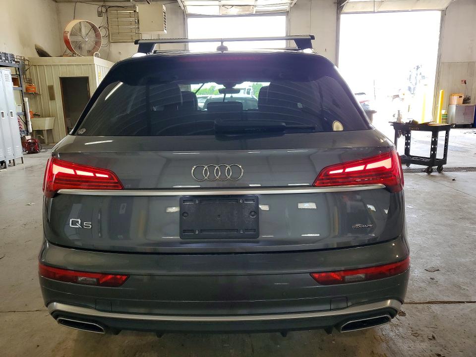 2022 Audi Q5 VIN WA1GAAFY7N2100911 COPART salvage auction — FRONT END, Mo - Salvage Certificate Of Title, sold $1,000 on 2026-07-28 (photo 6)