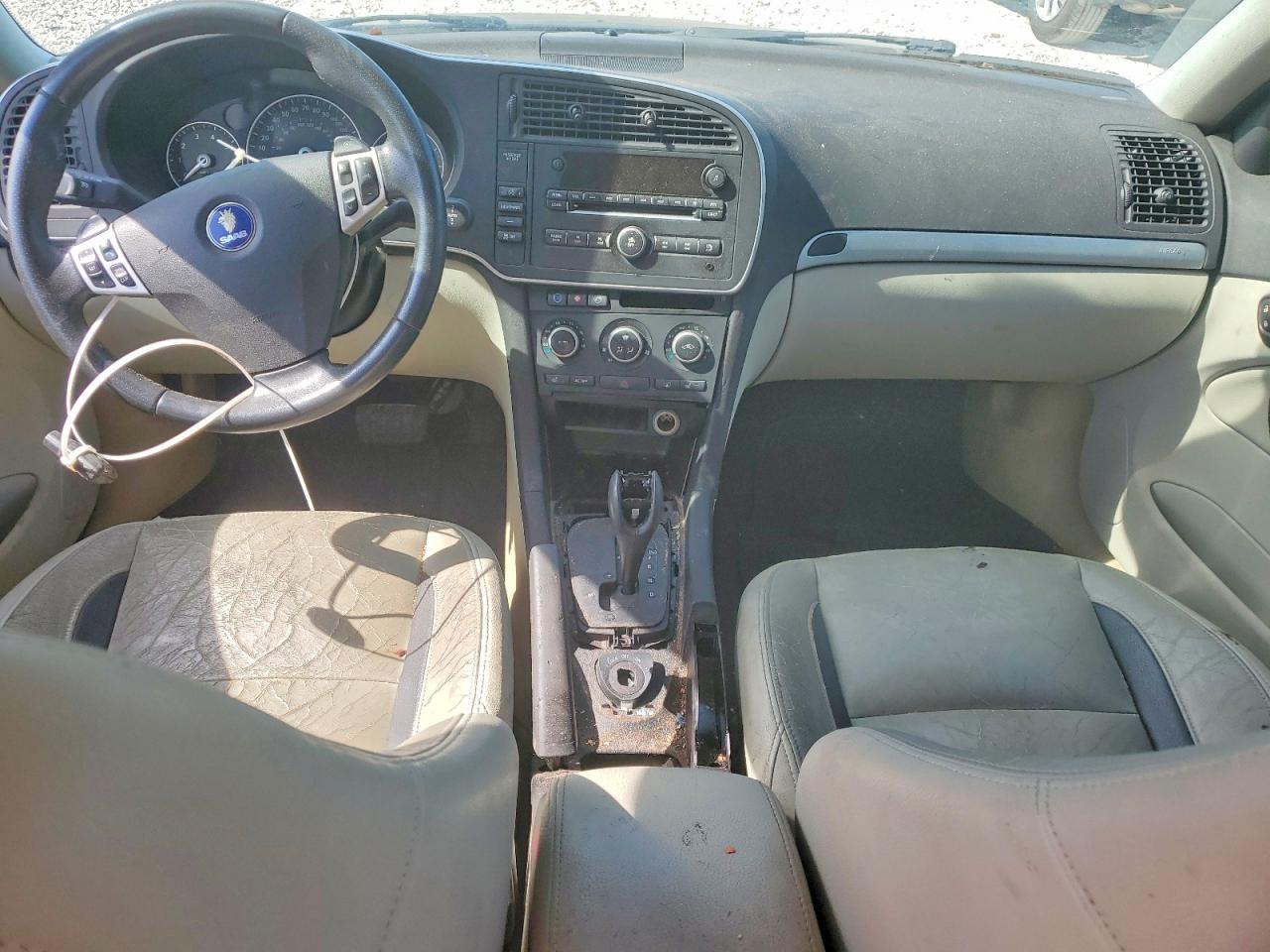 2011 Saab 9-3 VIN YS3FC4CYXB1302248 COPART salvage auction — Top/Roof, FL - CERT OF TITLE SLVG REBUILDABLE, sold $350 on 2026-09-04 (photo 8)