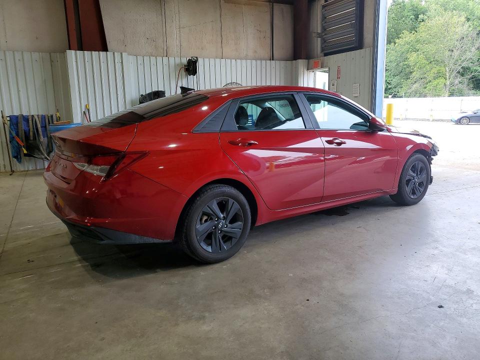 2022 Hyundai Elantra VIN KMHLM4AG0NU246031 COPART salvage auction — FRONT END, Tx - Salvage Vehicle Title, sold $3,200 on 2026-07-27 (photo 3)