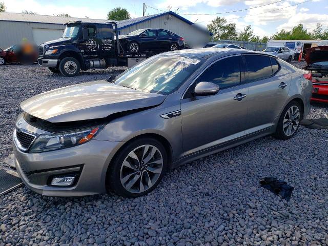 2015 Kia VIN 5XXGR4A63FG393188 COPART salvage auction — FRONT END, Il - Salvage Certificate, sold $425 on 2026-07-06 (photo 1)