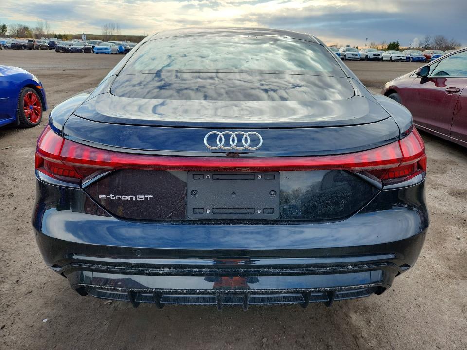2023 Audi E-tron gt VIN WAUFJBFW2P7005889 COPART salvage auction — FRONT END, On - Permit No Brand - Unfit, sold $32,500 on 2026-07-14 (photo 6)