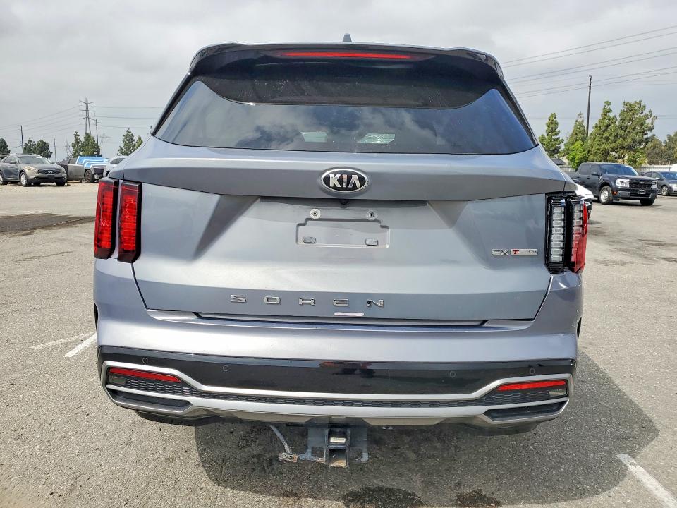 2021 Kia VIN 5XYRH4LF8MG011660 COPART salvage auction — FRONT END, Ca - Salvage Certificate, sold $2,650 on 2026-07-02 (photo 6)