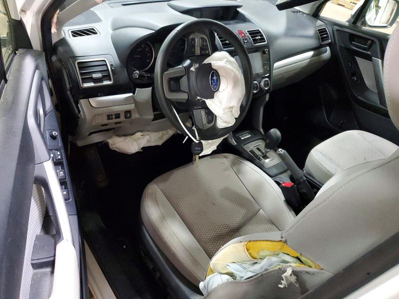 2018 Subaru Forester VIN JF2SJAEC0JH491091 COPART salvage auction — FRONT END, Pa - Cert Of Salv-R=Reconstructed, sold $800 on 2026-07-08 (photo 8)