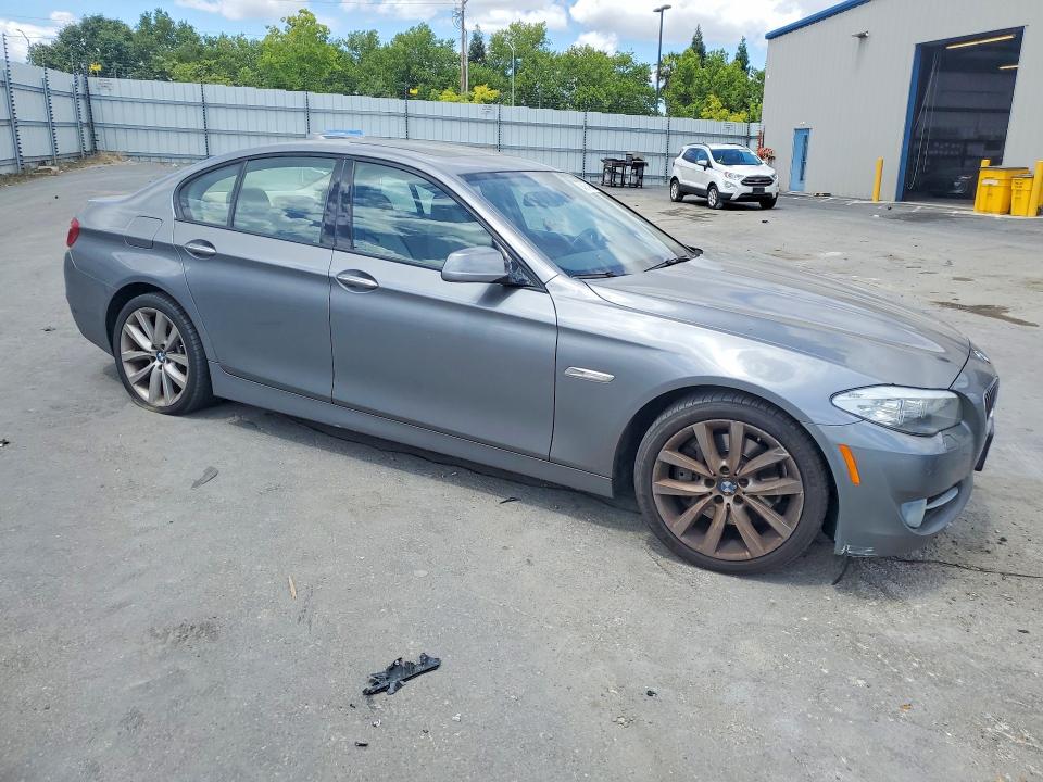 2011 BMW 5 series VIN WBAFR7C50BC807343 COPART salvage auction — FRONT END, CA - SALVAGE CERTIFICATE, sold $1,600 on 2026-07-14 (photo 4)