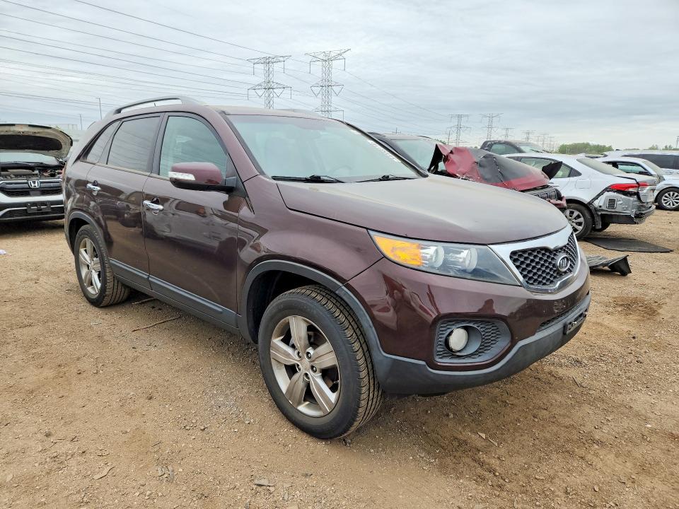 2012 Kia Sorento VIN 5XYKU4A26CG268070 COPART salvage auction — HAIL, Il - Certificate Of Title, sold $975 on 2026-07-09 (photo 4)
