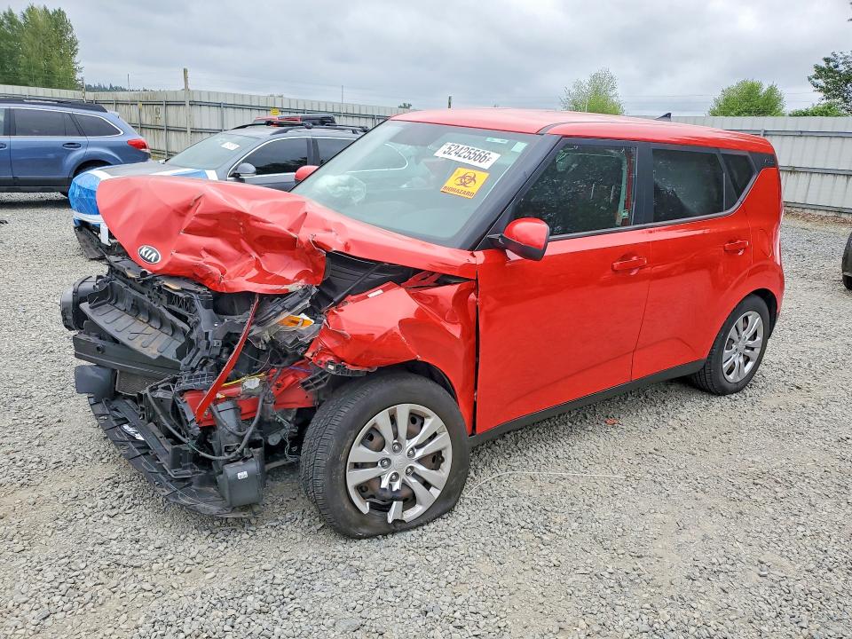 2020 Kia VIN KNDJ23AU9L7725366 COPART salvage auction — FRONT END, Wa - Bill Of Sale, sold $400 on 2026-07-06 (photo 1)