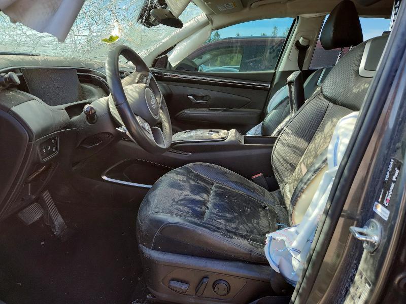 2022 Hyundai Tucson VIN KM8JCCA19NU072377 COPART salvage auction — ROLLOVER, On - Bill Of Sale - Parts Only, sold $550 on 2026-07-21 (photo 7)