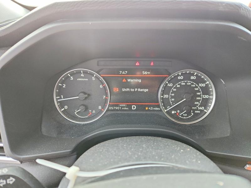 2022 Mitsubishi Outlander VIN JA4J3VA86NZ060472 COPART salvage auction — HAIL, Ks - Cert Of Title-Salvage, sold $8,600 on 2026-07-22 (photo 9)