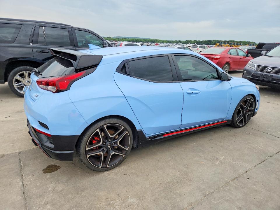 2020 Hyundai VIN KMHT36AH7LU007094 COPART salvage auction — FRONT END, Tx - Salvage Vehicle Title, sold $5,200 on 2026-07-02 (photo 3)