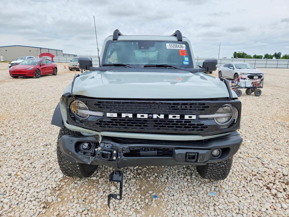 2023 Ford Bronco VIN 1FMEE5DP9PLA83525 COPART salvage auction — FRONT END, Tx - Salvage Vehicle Title, sold $70 on 2026-07-02 (photo 5)